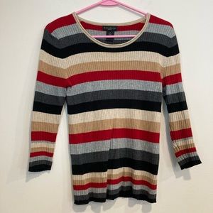 Rafaella Patite 100% Cotton Sweater